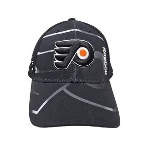 Philadelphia Flyers Hat NHL Reebok‎ Center Ice Collection Sz L / XL